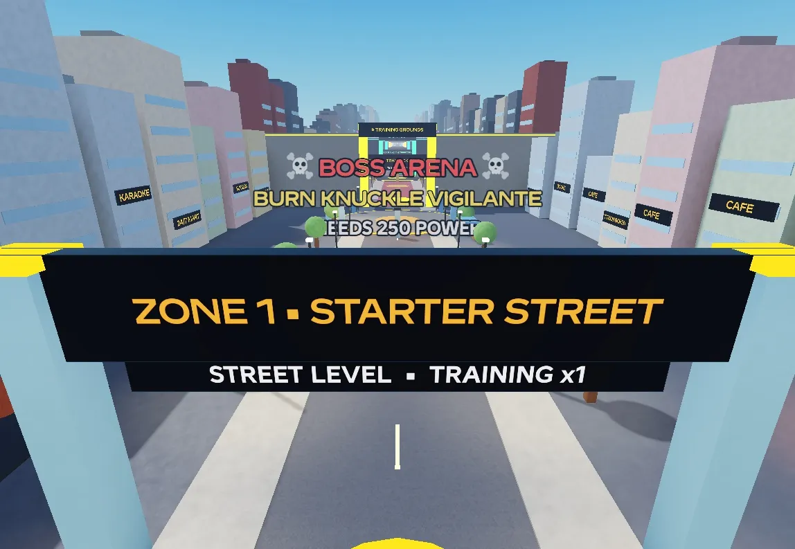 Zone 1, Starter Street